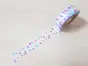 Bandă adezivă Washi Tape Pastel, Folina, model multicolor, dimensiune bandă 15 mm lăţime x 10 m lungime