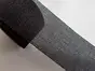 Bandă iută sintetică neagră, rolă de 5 cm x 10 metri