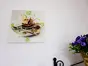 Ceas perete, Folina, model Prăjitură, pentru bucătărie, 30x30 cm