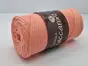 Snur din bumbac, Maccaroni Cotton Cord roz somon, 3 mm grosime