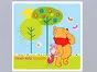 Tablou Winnie the Pooh Little Friends, AGDesign, decorațiune pentru copii, tablou multicolor
