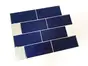 Faianţă autoadezivă 3D Smart Tiles Navy, Folina, albastru închis - set 10 bucăţi