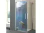 Folie cabină duş, Folina, sablare cu model ţestoasă, rolă de 100x210 cm