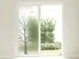 Folie sablare decorativă Copac gri, Folina, pentru uşi din sticlă, rolă de 100x210 cm