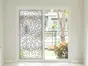 Folie sablare decorativă Lidia, Folina, pentru uşi din sticlă, rolă de 100x210 cm