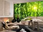 Fototapet Bamboo Forest, WG, model bambus verde, 366x254 cm