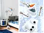 Sticker cameră copii Frozen, Komar, Omul de zăpadă Olaf