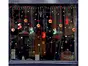 Stickere Crăciun, Folina, decor vitrină, globuri colorate