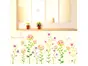 Stickere Flori de câmp colorate, watercolor