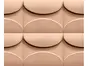 Tapet 3D model geometric maro teracotă, Marburg Kyoto 34490, vlies, rolă de 0.53x10 metri