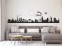 Sticker decorativ Travel, Folina, negru, 200x52cm