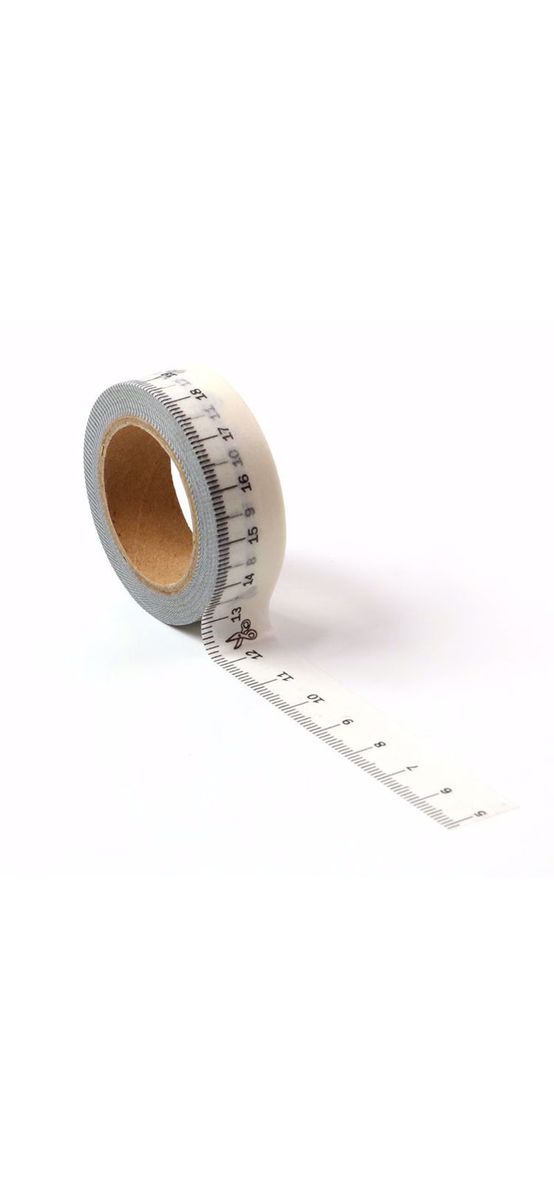 Bandă adezivă Washi Tape Metru, Folina, 15 mmx10 m