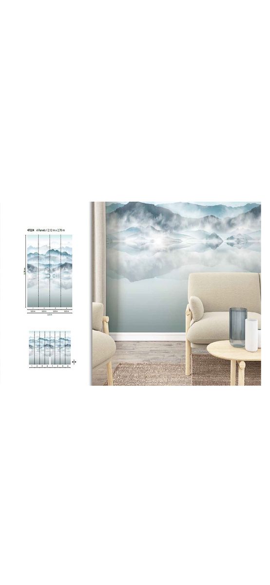 Fototapet cu model abstract Arty, Marburg 47224, pe suport vlies, 212x270 cm