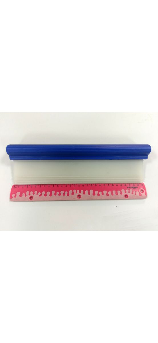 Racleta geam, cu lamă flexibilă din cauciuc, 30 cm