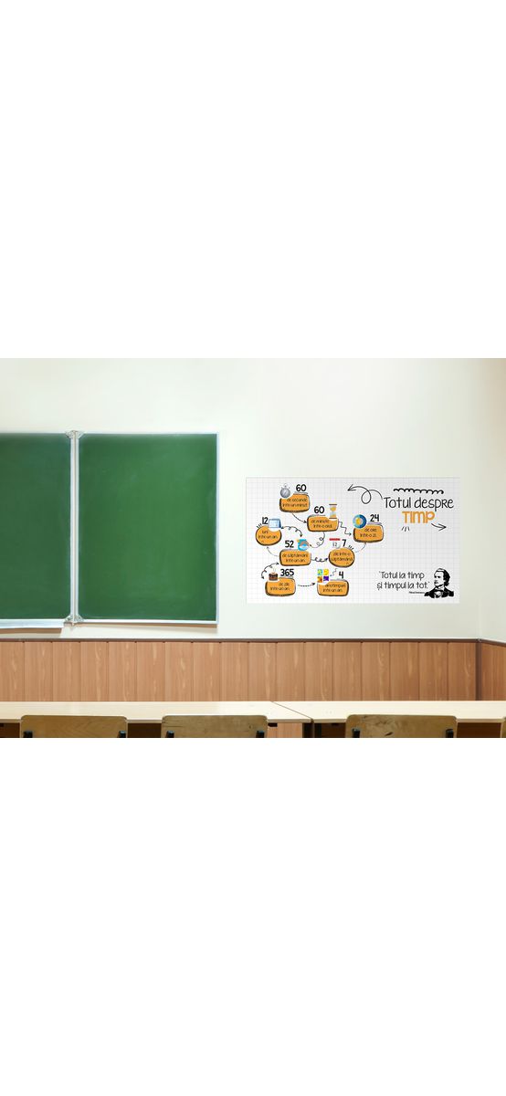 Autocolant Totul despre timp, Folina, rola de 53x90 cm