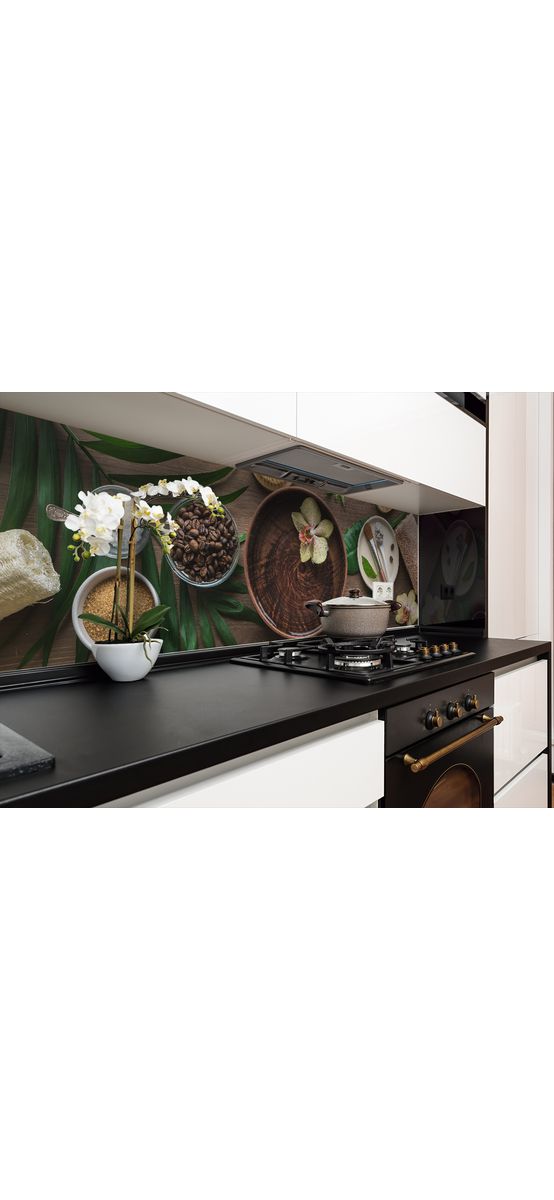 Autocolant perete, Folina, model cafea, rolă de 67x200 cm
