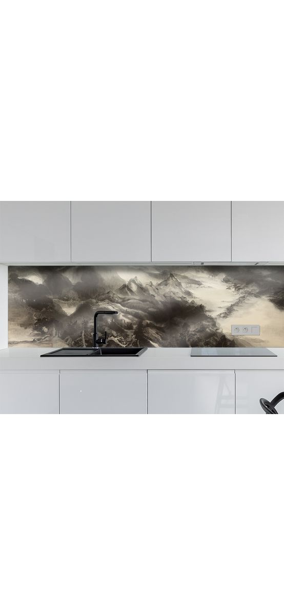 Autocolant perete, Folina, peisaj asiatic, rolă de 80x400 cm
