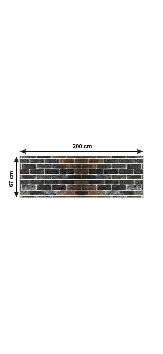 Autocolant perete, Folina, model cărămidă Wels, rolă de 67x200 cm