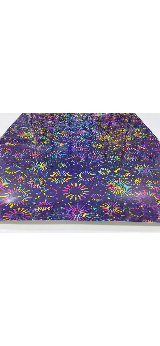 Autocolant holografic decorativ, Folina, model HOL06,  60x200 cm
