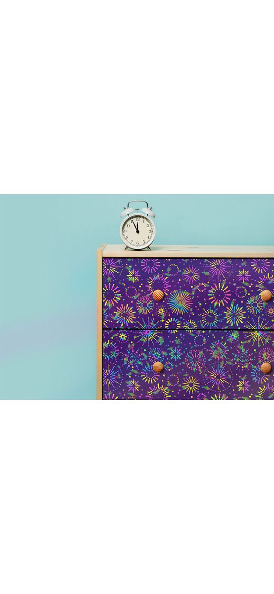 Autocolant holografic decorativ, Folina, model HOL06,  60x200 cm