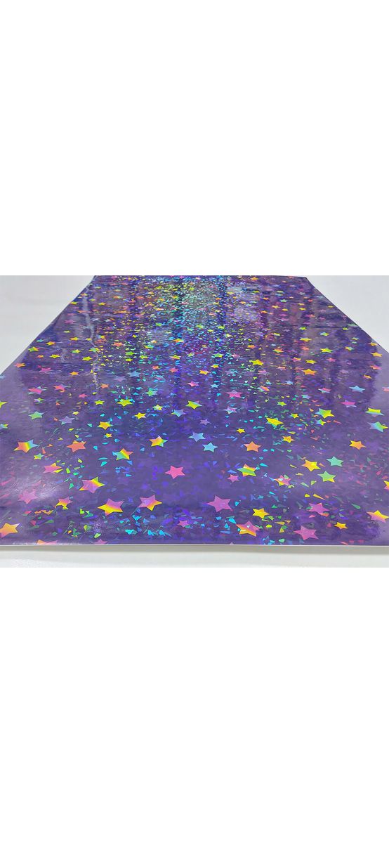Autocolant holografic decorativ, Folina, model HOL08, 60x200 cm 