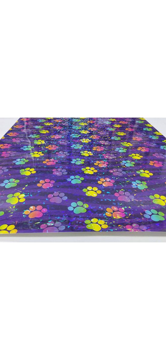 Autocolant holografic decorativ, Folina, model HOL09, 60x200 cm 