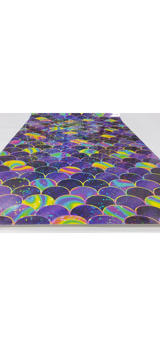 Autocolant holografic decorativ, Folina, model HOL11, 60x200 cm 