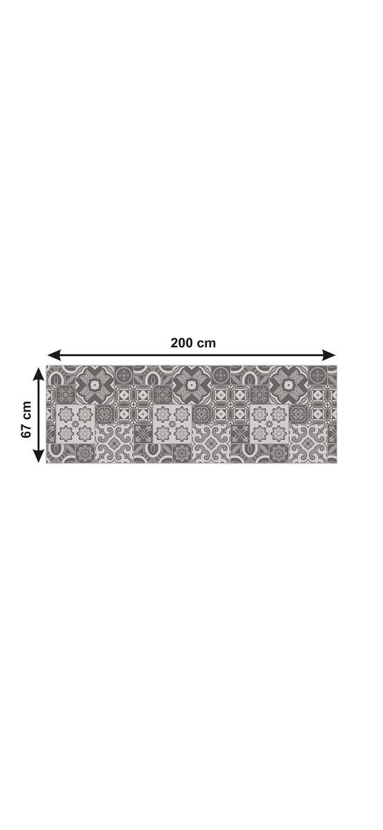 Autocolant perete, Folina, nuanțe de gri, rolă de 67x200 cm