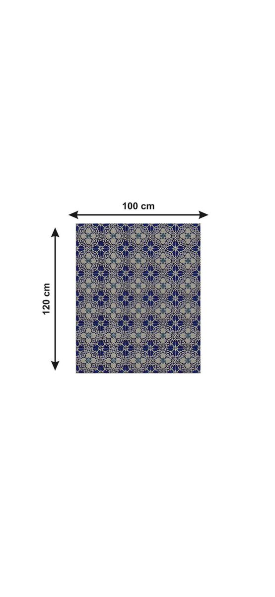 Autocolant gresie şi podele, Folina, model floral, 120 cm lăţime