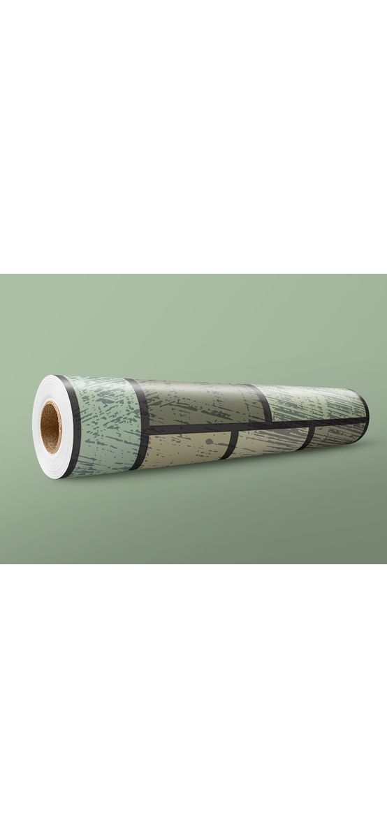Folie sablare uşă din sticlă, Folina, vitraliu verde, rolă de 100x210 cm, cu racletă aplicare şi cutter incluse