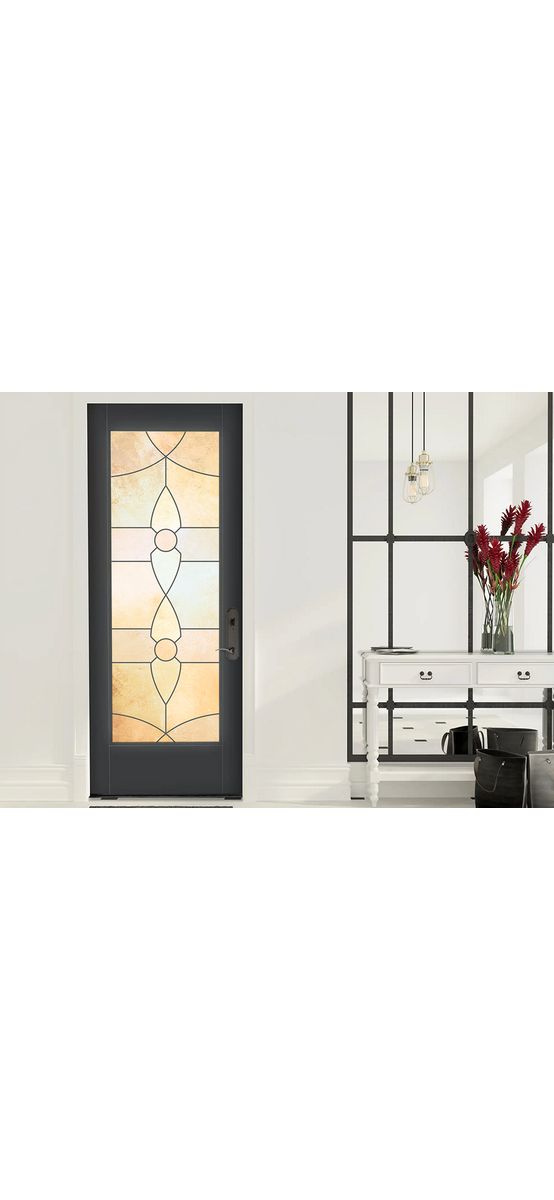 Folie sablare uşă din sticlă, Folina, vitraliu bej, rolă de 100x210 cm, cu racletă aplicare şi cutter incluse