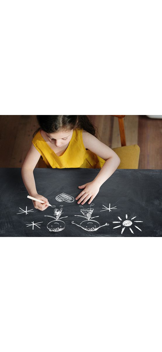 Autocolant tip tablă de scris, Folina,120 cm lățime, racletă de aplicare inclusă