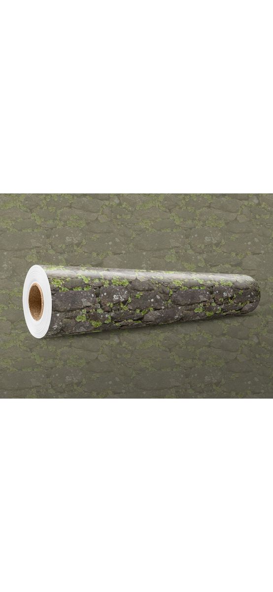 Tapet autoadeziv bucătărie, baie, balcon, hol, Folina, imitaţie zid de piatră gri, Folina, rolă de 130x250 cm
