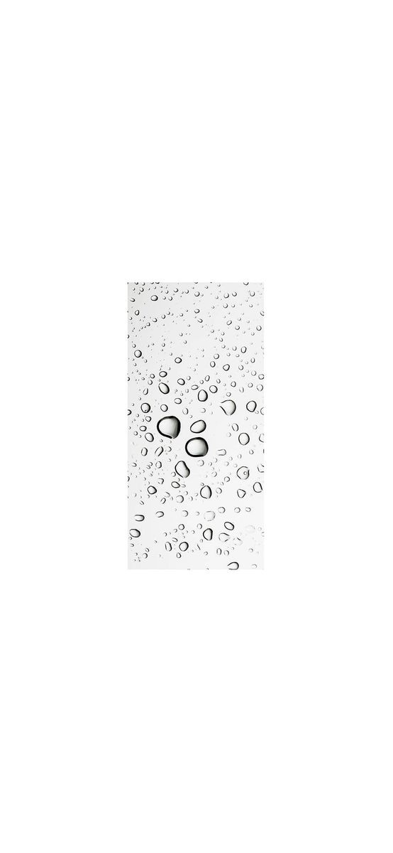 Folie cabină duş, Folina, sablare cu imprimeu stropi de apă gri, rolă de 100x210 cm