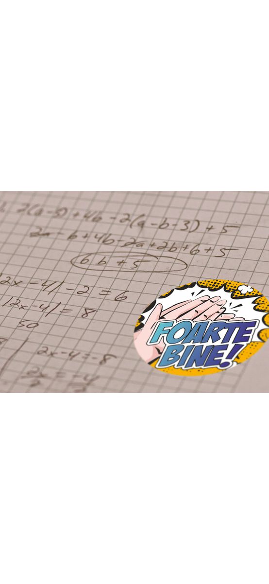 Stickere autoadezive cu calificative pentru evaluarea activității copiilor - 276 bucăți