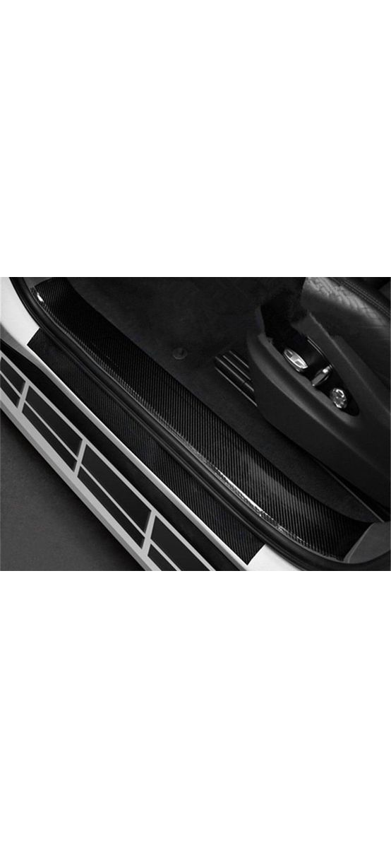Autocolant carbon 5D, Folina, negru, aspect lucios, rolă de 10cm x 152cm 