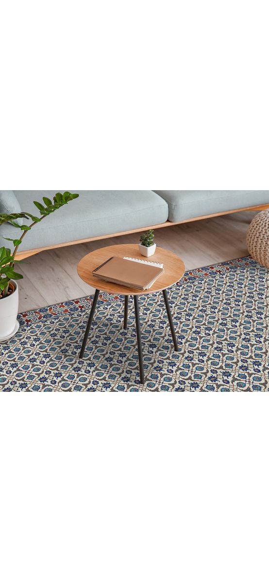 Covor antiderapant pentru hol si terasa, model Marbella, linoleum antiderapant, la rolă de 80x158 cm