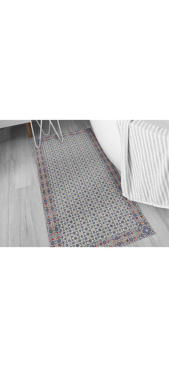 Covor antiderapant pentru hol si terasa, model Marbella, linoleum antiderapant, la rolă de 80x158 cm