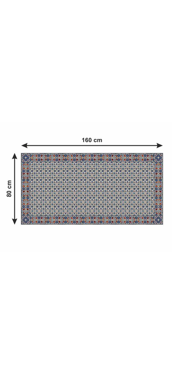 Covor antiderapant pentru hol si terasa, model Marbella, linoleum antiderapant, la rolă de 80x158 cm