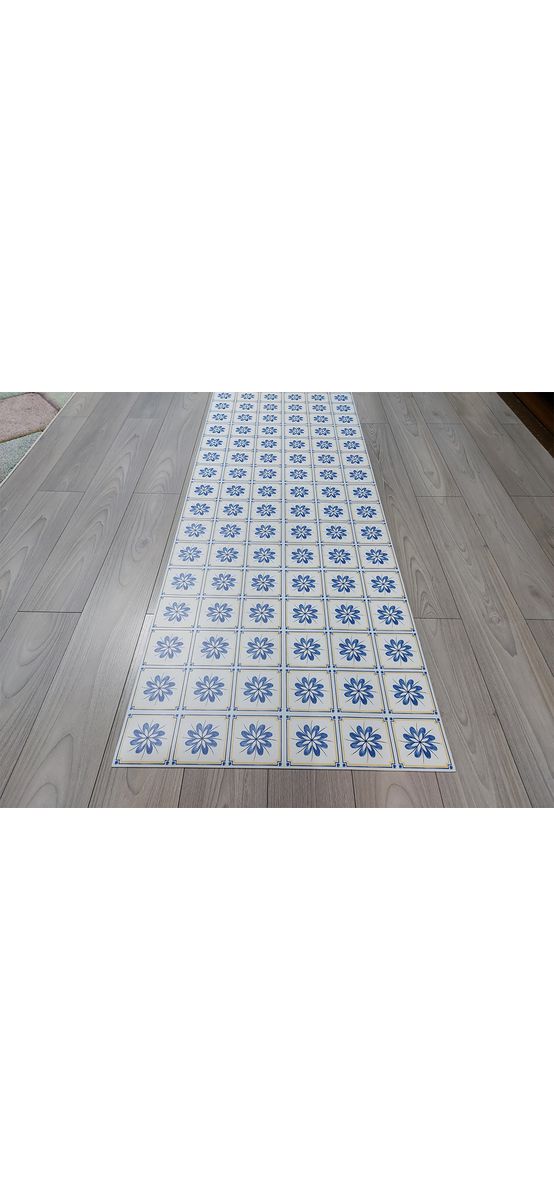 Covor antiderapant pentru bucătărie, din pvc, model Edessa, linoleum antiderapant la rolă de 80x158 cm