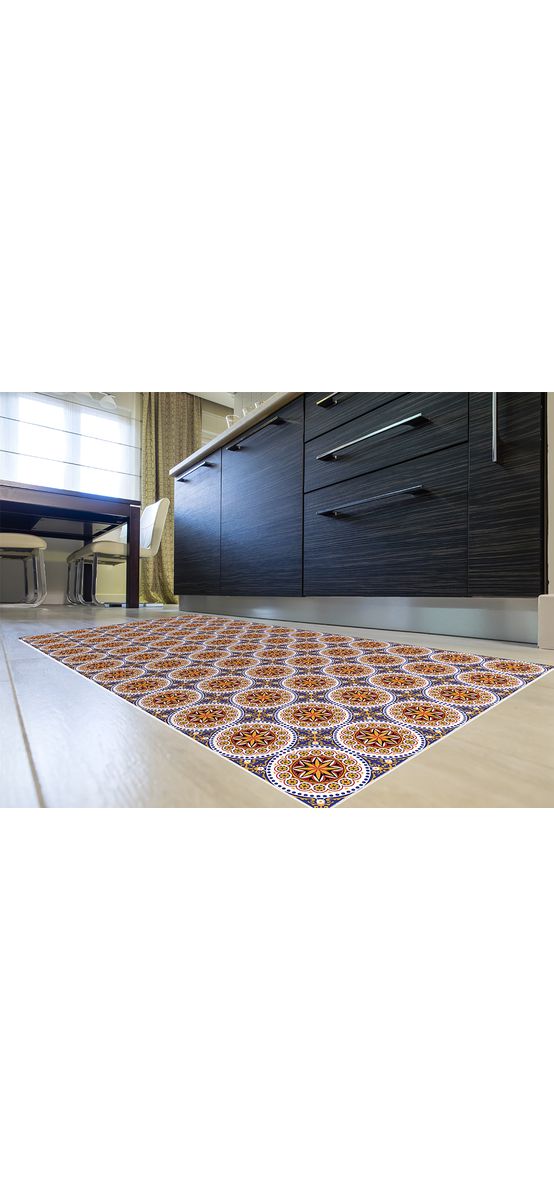 Covor antiderapant pentru bucătărie, din pvc, model Almeida, linoleum antiderapant la rolă de 100 cm lățime