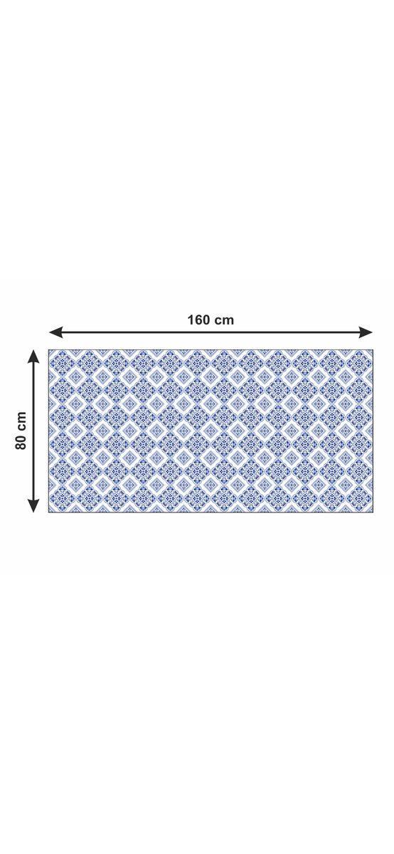 Covor antiderapant pentru bucătărie, din pvc, model Guimaraes, linoleum antiderapant la rolă de 80x158 cm