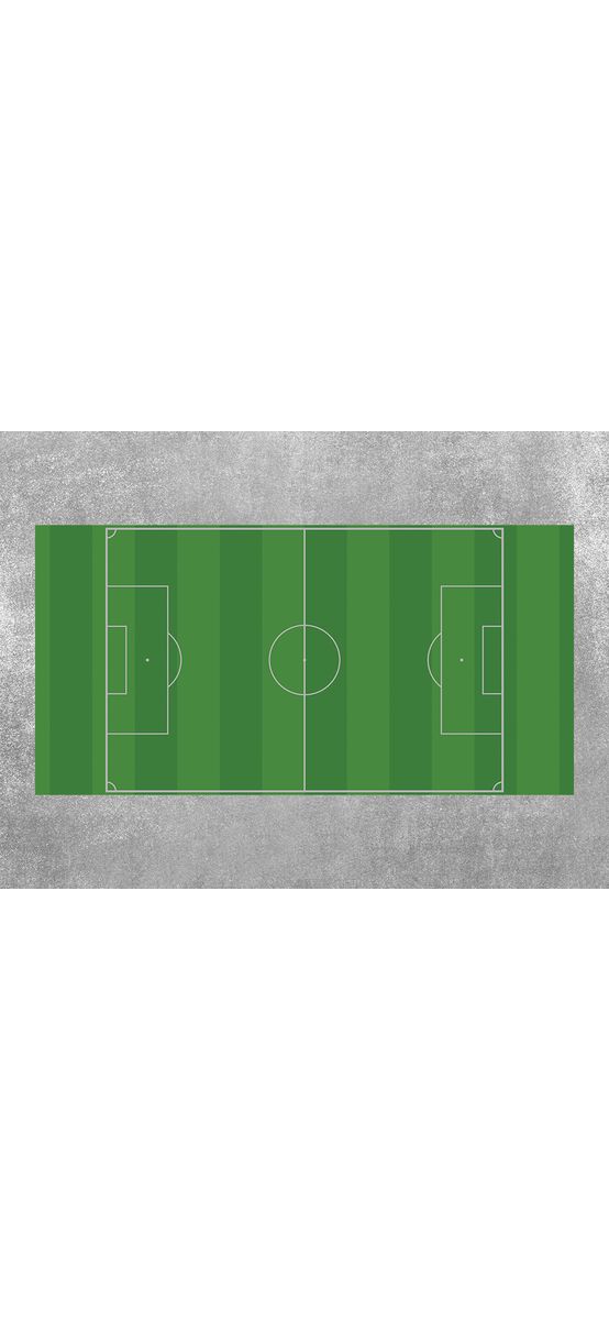 Covor antiderapant pentru cameră copii, din pvc, model teren fotbal, linoleum antiderapant la rolă de 80x200 cm lățime.