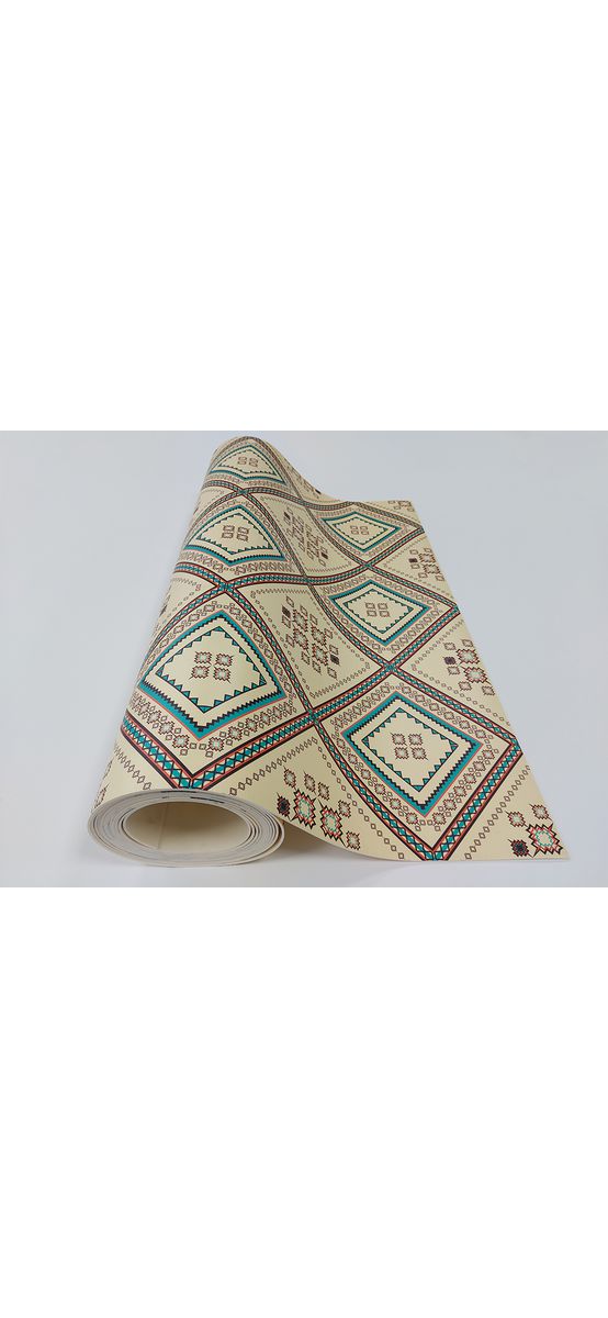 Covor antiderapant pentru bucătărie, din pvc, model Luxor, linoleum antiderapant la rolă de 80x158 cm