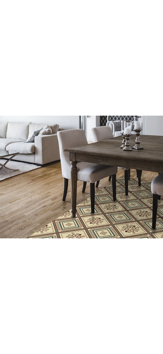 Covor antiderapant pentru bucătărie, din pvc, model Luxor, linoleum antiderapant la rolă de 80x158 cm