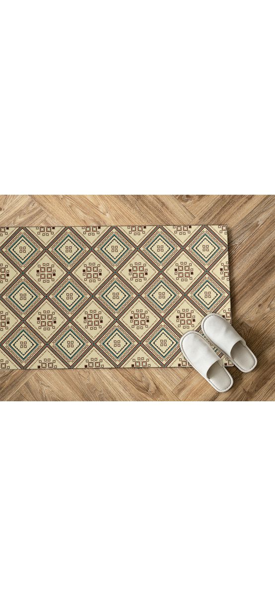 Covor antiderapant pentru bucătărie, din pvc, model Luxor, linoleum antiderapant la rolă de 80x158 cm