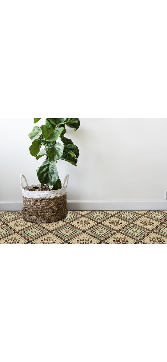 Covor antiderapant pentru bucătărie, din pvc, model Luxor, linoleum antiderapant la rolă de 80x158 cm