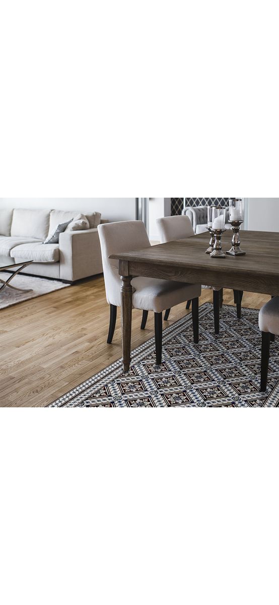 Covor PVC, cu model romburi, linoleum antiderapant la rolă de 80x490 cm