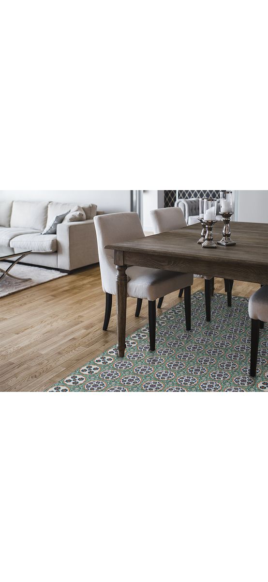 Covor antiderapant pentru bucătărie, din pvc, model Megara, linoleum antiderapant la rolă de 80x158 cm