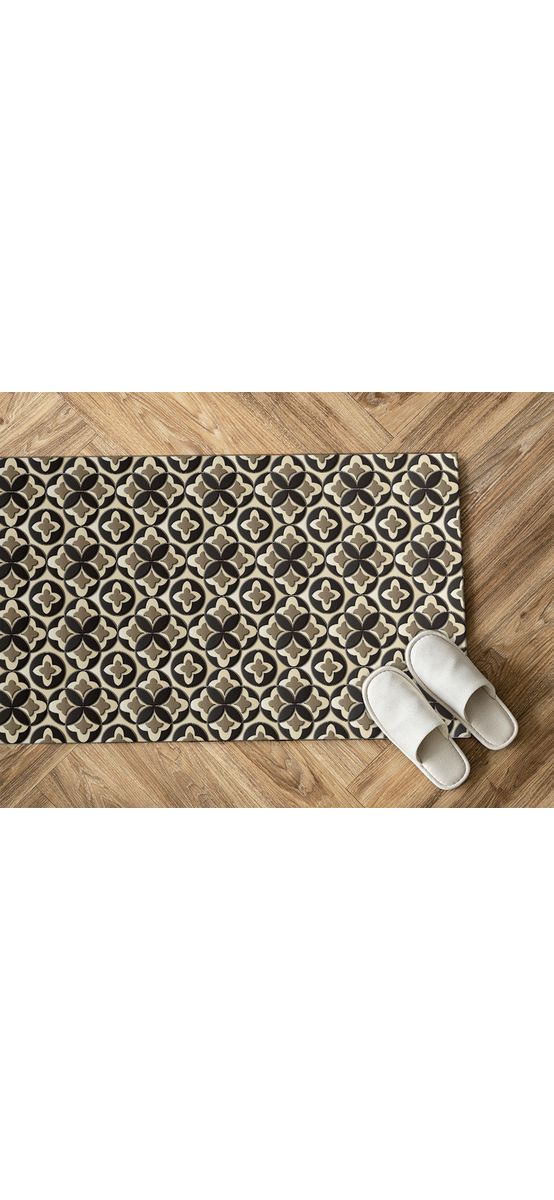 Covor antiderapant pentru bucătărie, din pvc, model Veria, linoleum antiderapant la rolă de 80x158 cm
